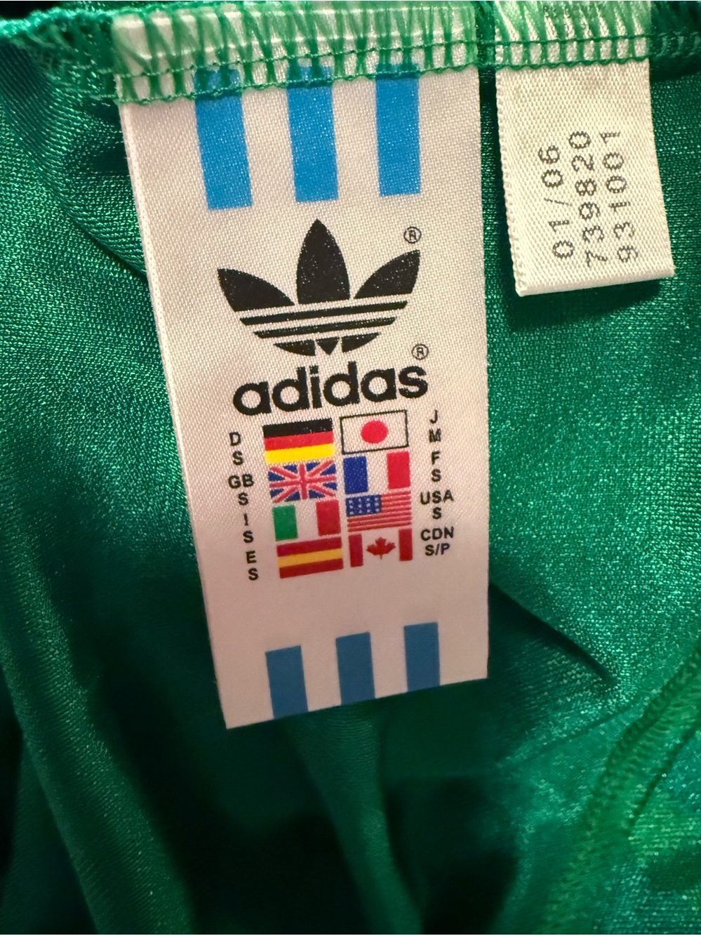 World Cup Greatest Moments adidas Green and White Cameroon 1990 Football Jersey - Picture 15 of 16